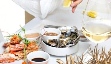 Menu Festif-tavolo-seafood